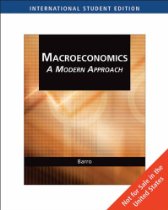 Macroeconomics by Robert Barro