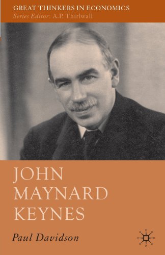John Maynard Keynes by Paul Davidson