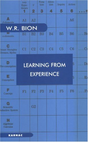 Learning From Experience by Wilfred Bion