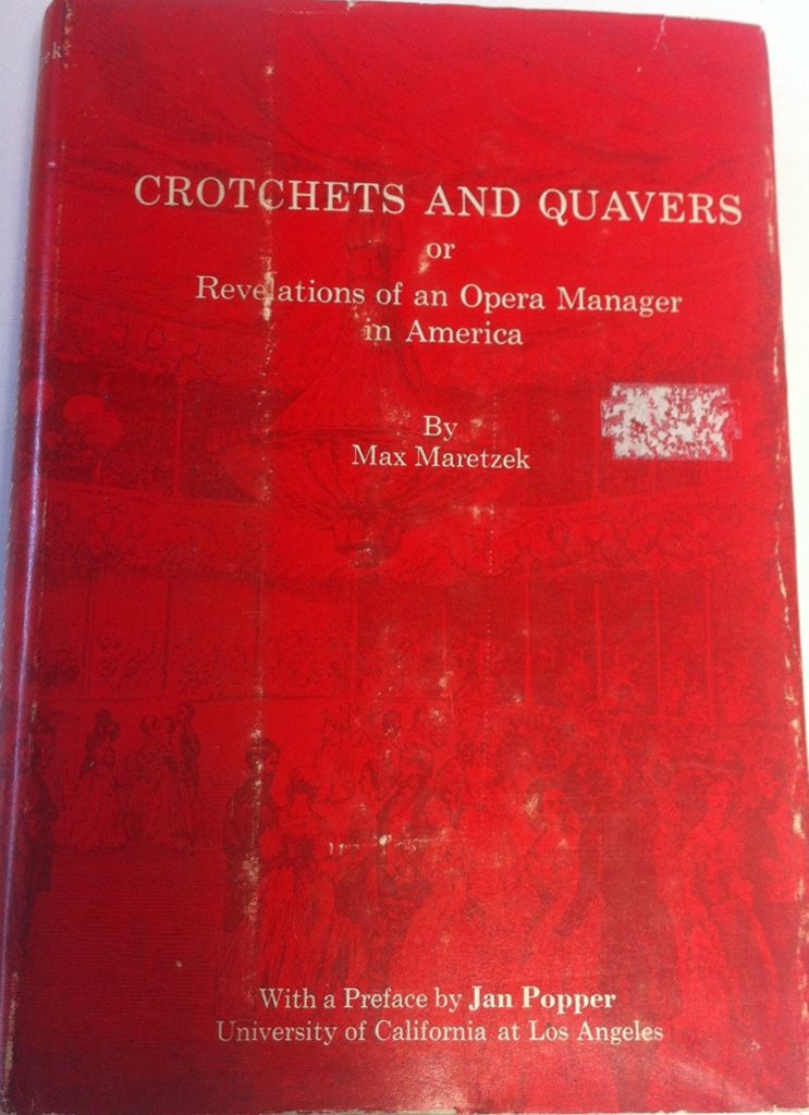 Crochets and Quavers by Max Maretzek