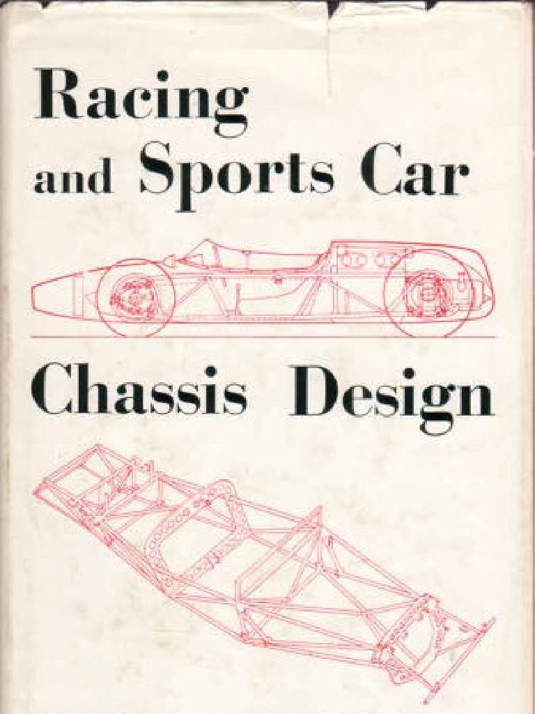 Racing and Sports Car Chassis Design by Michael Costin and David Phipps