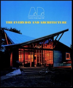 The Everyday and Architecture by Jeremy Till & Jeremy Till with Sarah Wigglesworth