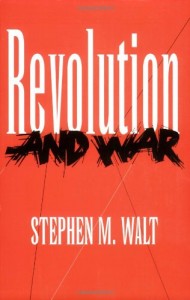 The best books on US-Israel Relations - Revolution and War by Stephen Walt