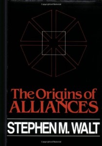 The best books on US-Israel Relations - The Origins of Alliances by Stephen Walt