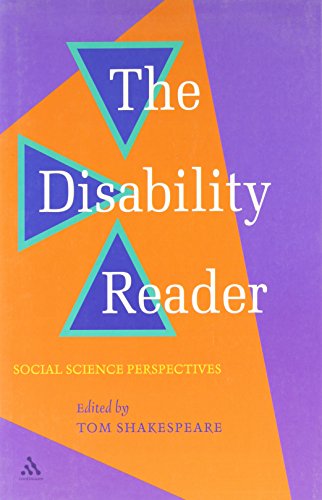 The Disability Reader by Tom Shakespeare