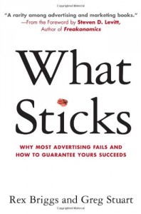 The best books on The Future of Advertising - What Sticks by Rex Briggs and Gregg Stuart