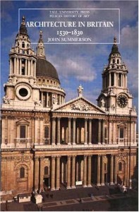 Architecture in Britain 1530 to 1830 by John Summerson