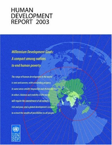 UNDP, The Human Development Report 2003 by UNDP