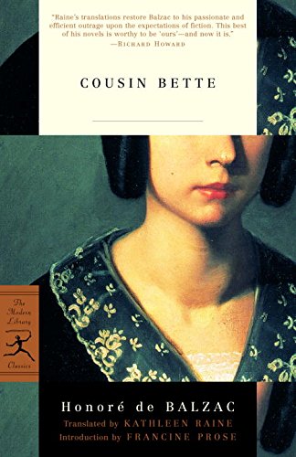 La Cousine Bette by Honoré de Balzac