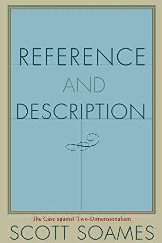 Reference and Description by Scott Soames