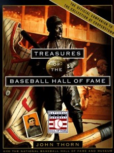 The best books on Baseball - Treasures of the Baseball Hall of Fame by John Thorn
