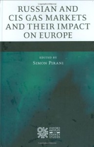 The best books on Putin’s Russia - Russian and CIS gas markets and their impact on Europe by Simon Pirani & Simon Pirani (editor)