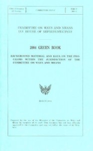 The best books on Public Finance - Green Book by Committee on Ways and Means, US House of Representatives