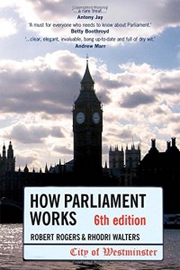 The best books on The Spirit of Sport - How Parliament Works by Robert Rodgers and Rhodri Walters