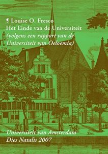 The best books on Food - Het Einde van de Universiteit by Louise Fresco