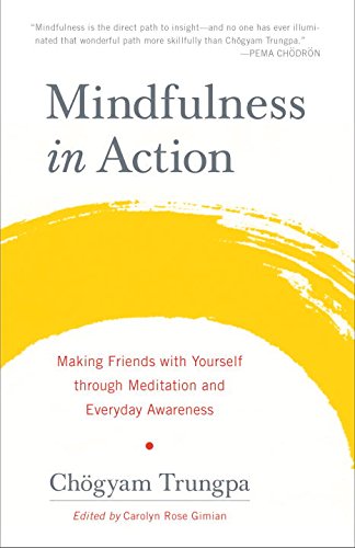 Mindfulness in Action: Making Friends with Yourself through Meditation and Everyday Awareness by Chogyam Trungpa