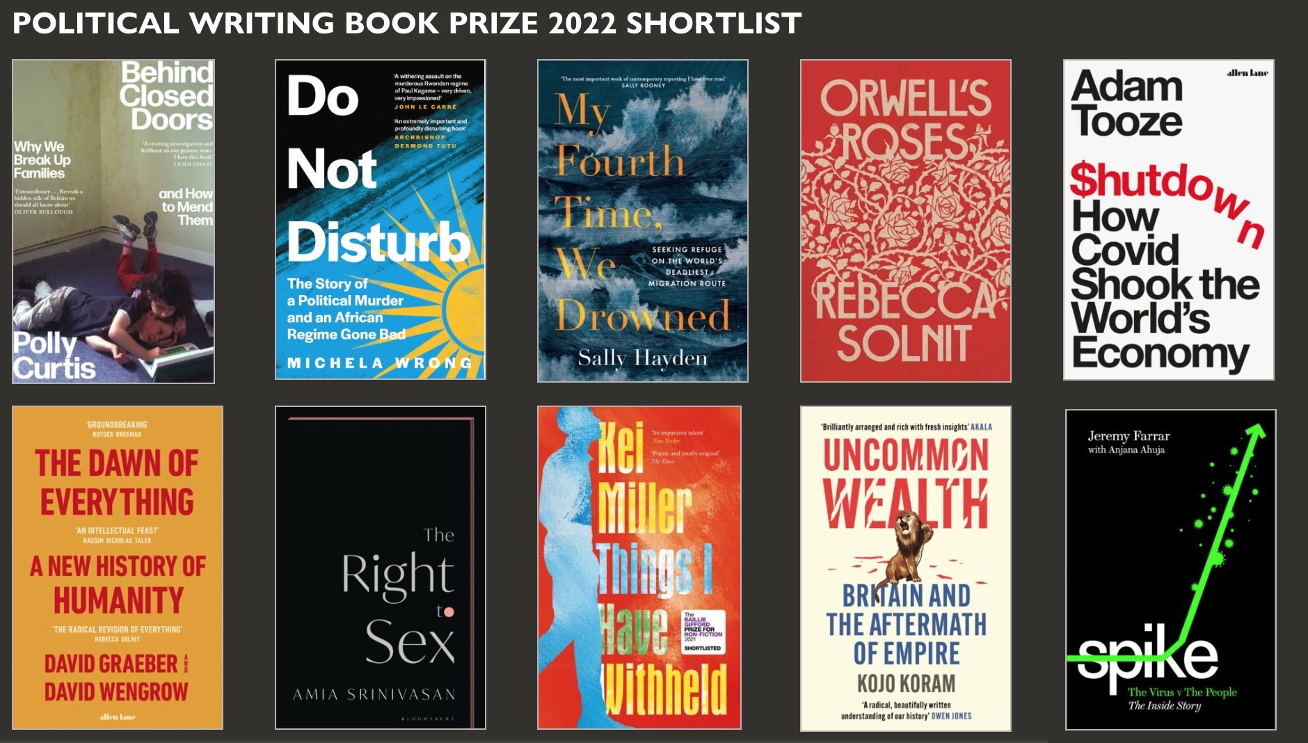 The Best Politics Books of 2022 Five Books Expert
