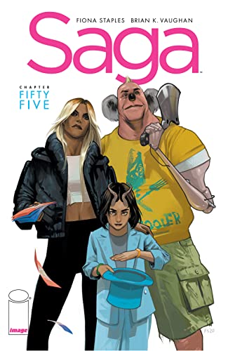 Saga #55 by Brian K Vaughan & Fiona Staples (Art Work)