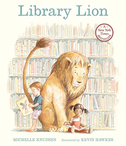 Library Lion Michelle Knudsen, Kevin Hawkes (illustrator)