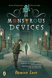 Best Horror Novels for 9-12 Year Olds - Monstrous Devices by Damien Love