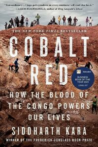 The best books on Batteries - Cobalt Red: How the Blood of the Congo Powers Our Lives by Siddharth Kara