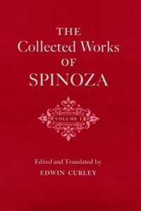 The best books on Spinoza - The Collected Works of Spinoza (Volume I) by Baruch Spinoza & Edwin Curley