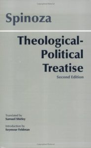 The best books on Being Good - Tractatus Theologico-Politicus by Baruch Spinoza & Samuel Shirley (translator)