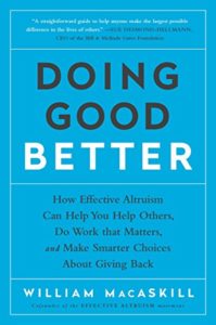 The best books on Longtermism - Doing Good Better by Will MacAskill