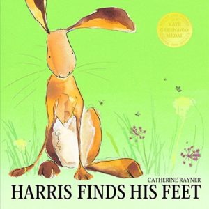 The best books on Pets For Young Kids - Harris Finds His Feet by Catherine Rayner