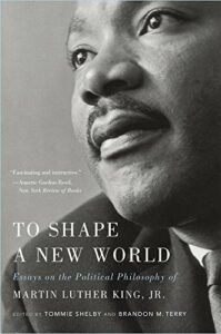 The best books on Prison Abolition - To Shape a New World: Essays on the Political Philosophy of Martin Luther King, Jr. Tommie Shelby and Brandon Terry (editors)