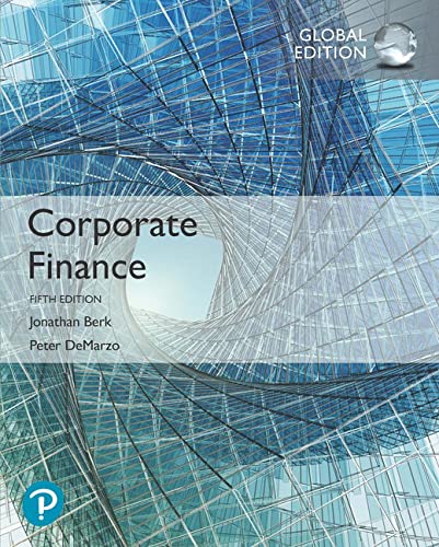Corporate Finance by Jonathan Berk