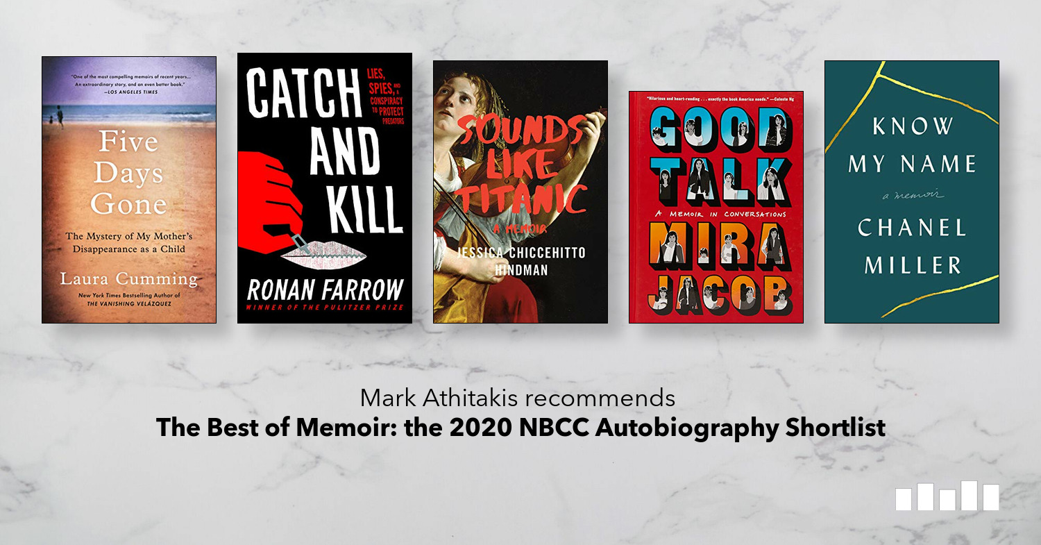 The Best Memoirs: the 2020 NBCC Shortlist | Five Books