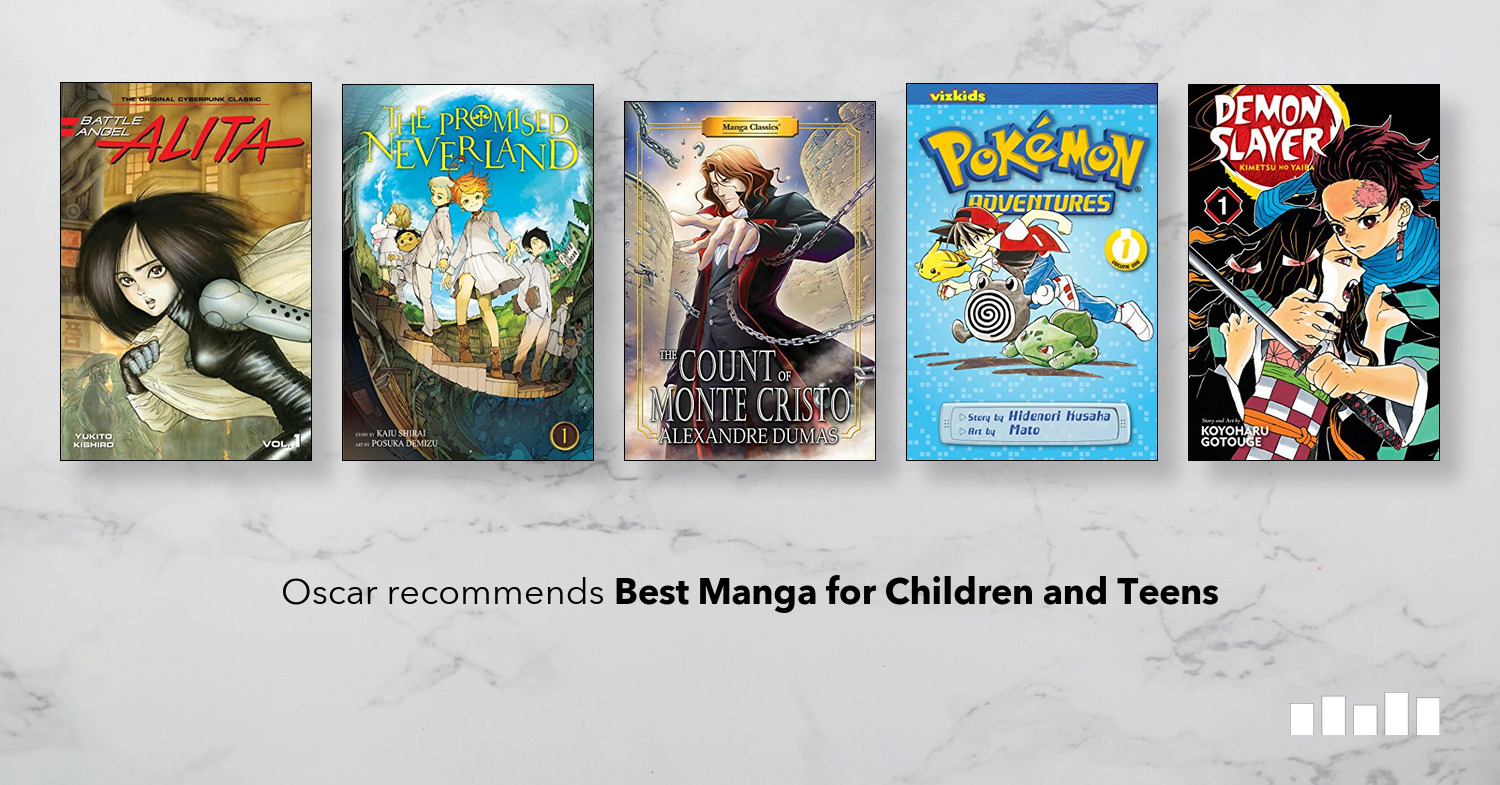 Best Manga for Children and Teens - Five Books Expert Recommendations