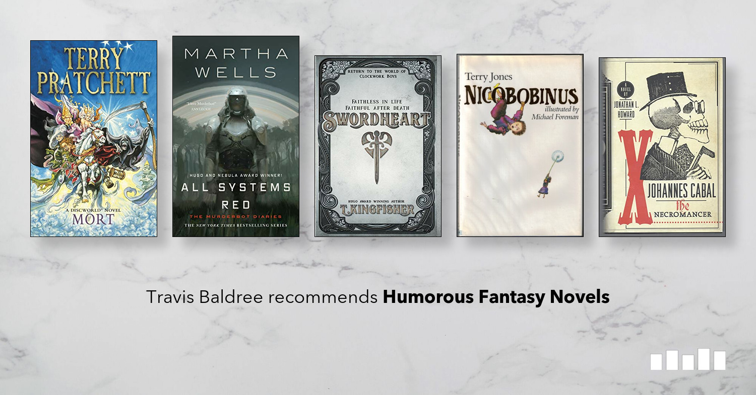 Humorous Fantasy Novels Five Books Expert
