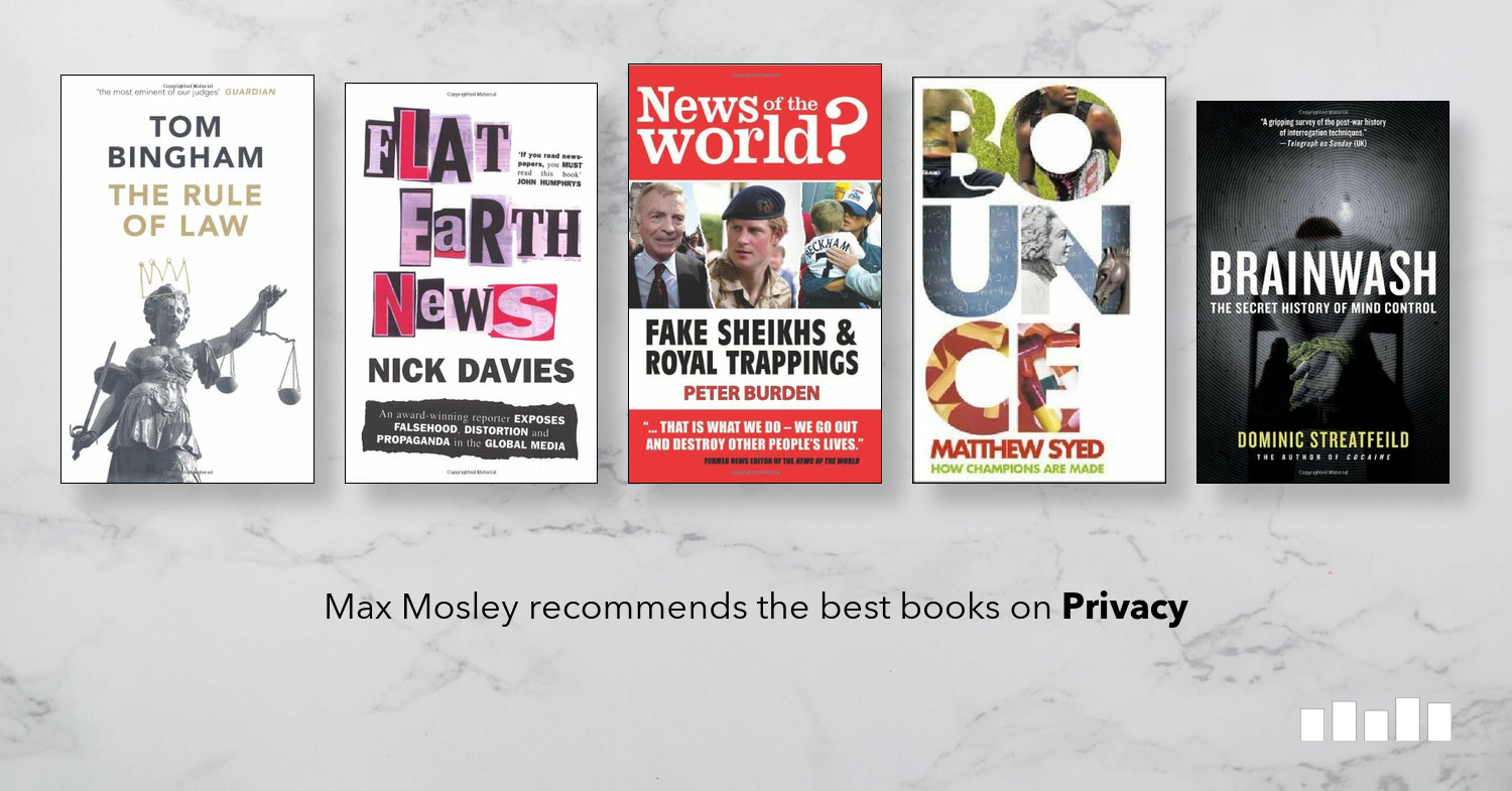 The Best Books on Privacy Five Books Expert