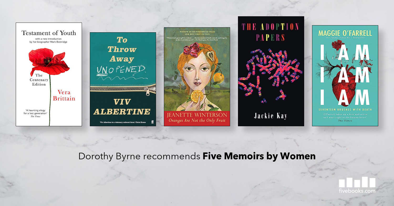 Five Memoirs by Women - Five Books Expert Recommendations