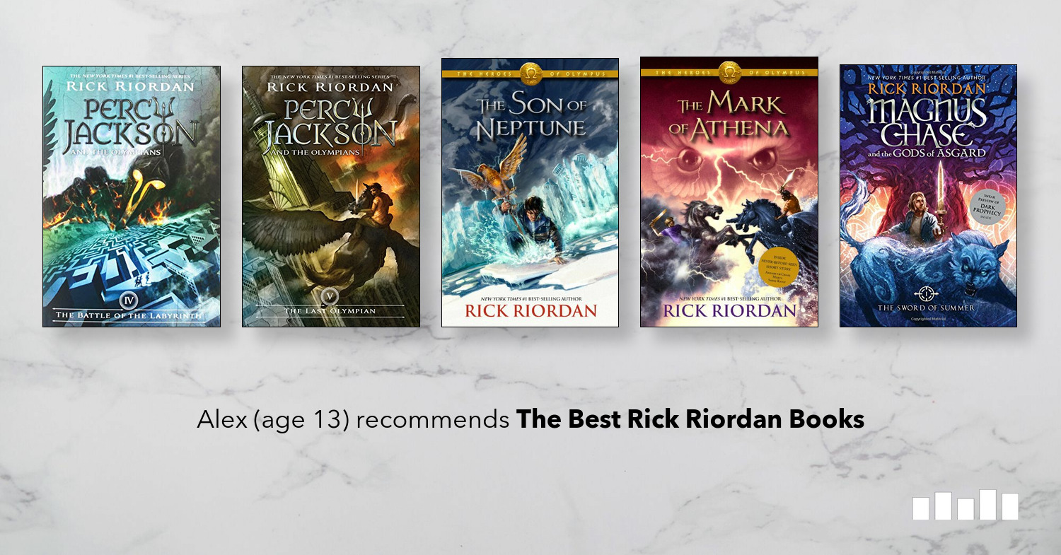 best books by rick riordan