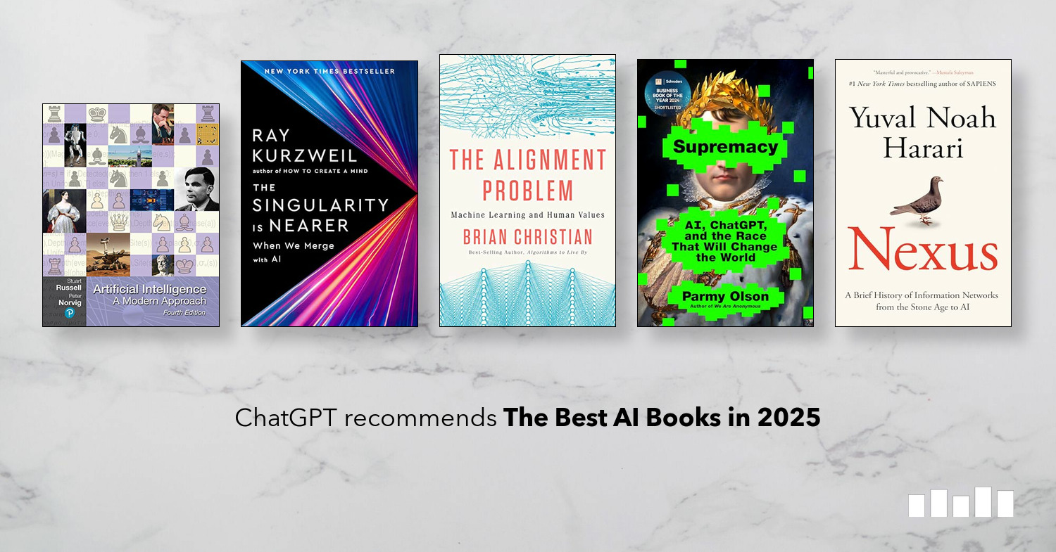 The best ai books in 2025 five books expert recommendations