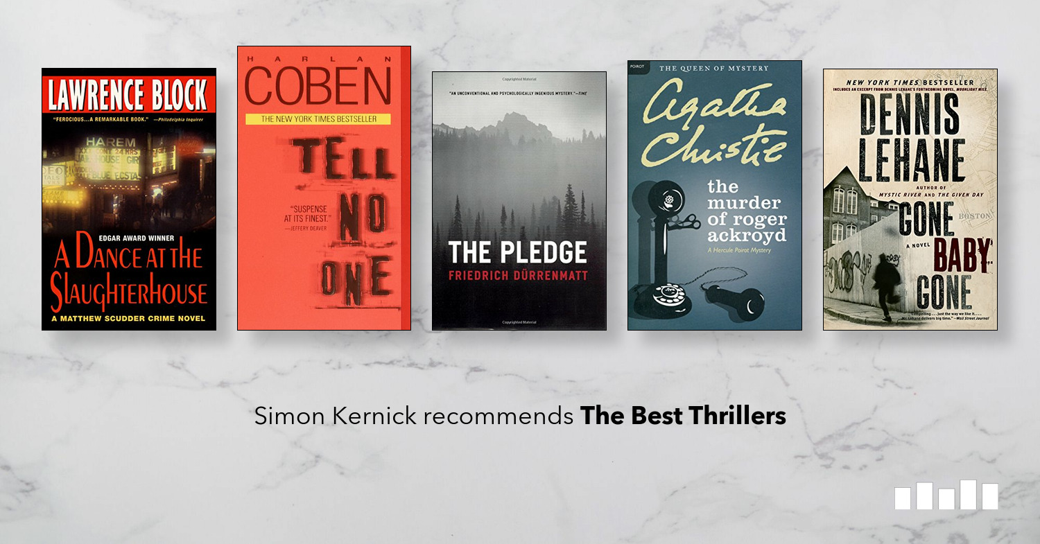 The Best Thrillers Five Books Expert