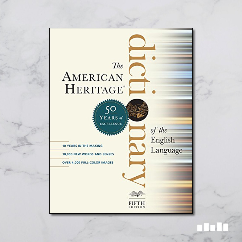 American Heritage Dictionary of the English Language - Five Books