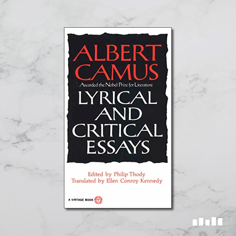 albert camus lyrical and critical essays