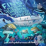 Best Environmental Books for Kids - Finn the Fortunate Tiger Shark by Georgina Stevens
