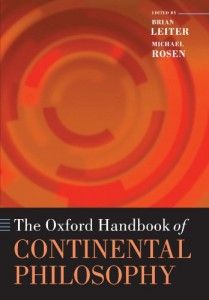 The Best Nietzsche Books - The Oxford Handbook of Continental Philosophy by Brian Leiter & Brian Leiter (co-editor)