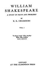 The Best Shakespeare Biographies - William Shakespeare by E K Chambers The Best Shakespeare Biographies - William Shakespeare by E K Chambers