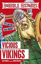 The Best Viking History Books for Kids - Horrible Histories: The Vicious Vikings by Terry Deary