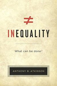 The best books on Learning Economics - Inequality: What Can Be Done? by Tony Atkinson