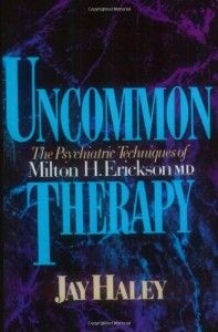 The best books on Relationship Therapy - Uncommon Therapy by Jay Haley