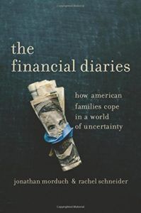 Best Economics Books of 2017 - The Financial Diaries: How American Families Cope in a World of Uncertainty by Jonathan Morduch and Rachel Schneider