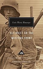 The Best First World War Novels - All Quiet on the Western Front by Erich Maria Remarque