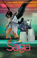 Award-Winning Sci Fi Novels of 2024 - Saga: Volume 11 by Brian K Vaughan & Fiona Staples (Art Work) Award-Winning Sci Fi Novels of 2024 - Saga: Volume 11 by Brian K Vaughan & Fiona Staples (Art Work)